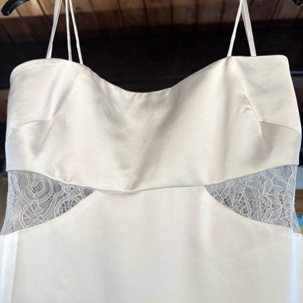 Sachin &. Babi Anthropologie Jane Lace Cutout Midi Dress In Ivory Bridal NWT - Picture 6 of 10